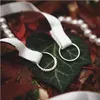 Weißes Elegantes Verlobungsband, Ringband mit Perlen - Produktbild-Vorschau 2