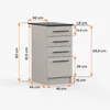 Unterschrank INEZ V, Küche, Küchenschrank 40 cm Produktbild-Vorschau 9