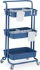 Chariot Relaxdays, 3 étages, chariot polyvalent, loisirs, Voir les images du produit 10