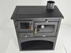 - Holzofen PRITY 1P34 10,1 kW mit Backofen & Metallplatte Produktbild-Vorschau 9