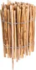 A roll of wooden fence pickets bound together with wire. Produktbild-Vorschau
