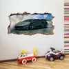 106 Wandtattoo Sportwagen schwarz - Loch in der Wand  - Produktbild-Vorschau 3