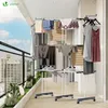 Stendibiancheria a torre VOUNOT® estensibile con ali Anteprima dell’immagine prodotto 7
