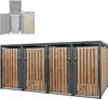 ML-Design 4-košový box na 4 koše 240L 264x80x116,3 cm Náhľad obrázku produktu 8