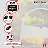 KOTARBAU® Weidenkorb Einkaufskorb geflochten 440 x 280 mm Produktbild-Vorschau 6