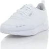 A white Puma R78 SL Runner Uni Sneaker is shown from a side angle on a white reflective surface. Anteprima dell’immagine prodotto