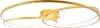 Deckenleuchte Gold 78 cm inkl  LED 3 Stufen Dimmbar Rowin Produktbild-Vorschau 1
