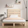 Maison Exclusive - Massivholzbett ohne Matratze 90x200 Produktbild-Vorschau 3