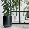 Sleek Planter with Smooth Surface and Elevated Tapered Base Produktbild-Vorschau 5