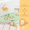 Baby Geschenk Set 5-teilig - Geschenkbox - 0-12 Monate Grün Produktbild-Vorschau 6