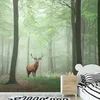 Fototapete Wald Hirsch Vliestapete Kinderzimmer Tapete Produktbild-Vorschau 3