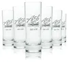 6x Asti Cinzano Glas 0,1l Longdrink Stamper Gläser On Ice Produktbild-Vorschau 1