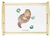 Mr. & Mrs. Panda Snack Tablett Otter Seerose - Weiß - Produktbild-Vorschau 1