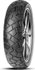 A close-up studio shot of a motorcycle tire mounted on a rim, presented against a white background. Produktbild-Vorschau