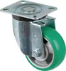 Lenkrolle Rad- 100 mm Tragfhigkeit 200 kg Polyurethan Produktbild-Vorschau 1