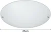 deckenleuchte Lana9 x 25 cm Metall/Glas weiß Produktbild-Vorschau 4