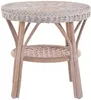 KRINES HOME Stolik rattanowy / stolik boczny okrągły / Podgląd zdjęcia produktu 7