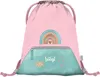 BAAGL Turnbeutel mit Tasche Regenbogen Rosa Produktbild-Vorschau 1