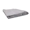 A folded gray blanket is shown on a white background. Produktbild-Vorschau