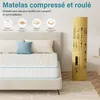 DEWINNER Matratze 140 x 190 cm, Memory-Schaum, Stärke 18 Produktbild-Vorschau 9