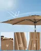 SONGMICS Sonnenschirm Ø300 cm UPF 50+ beidseitig um 30° Produktbild-Vorschau 4