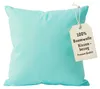Kissenbezug 35x35 cm Türkis | 100% Baumwolle | Produktbild-Vorschau 1