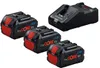 Bosch 0615A5004Y Ladegerät mit Akku 3x8Ah 18V Li-Ion Produktbild-Vorschau 4