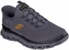 A single gray Skechers shoe is shown against a white background. Produktbild-Vorschau