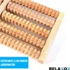 RELAXOX Premium Masážní váleček na nohy Dřevěná masáž nohou Náhled obrázku produktu 3