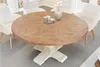 riess-ambiente Esstisch HAMPTONS 140cm hellbraun creme Produktbild-Vorschau 5