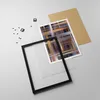 Gerahmtes Poster - Schwarzer Rahmen - Abstraktion modern - Produktbild-Vorschau 4