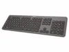 hama KW-700 Tastatur kabellos schwarz, anthrazit Produktbild-Vorschau 1