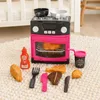 LEAN Toys 28140 Kinderkookplaat met oven, licht en geluid, Productafbeelding-voorbeeld 4