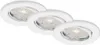 Lampade da incasso a LED set da 3 GU10 dimmerabili Anteprima dell’immagine prodotto 1