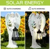 Solarbetriebene Engelsfigur Garten – 2D Feen Engel Produktbild-Vorschau 5