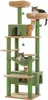 Purpurra Kratzbaum XXL Katzenturm Mehrstufig 183 cm, Grün Produktbild-Vorschau 7