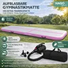 HAGO24 AirTrack Turnmatte 5m Pink Gymnastikmatte Produktbild-Vorschau 2