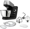 A kitchen mixer with various attachments is displayed against a white background. Produktbild-Vorschau