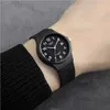 A person wearing a black sweater and a black Casio watch on their wrist. Produktbild-Vorschau