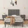 vidaXL Wand-Kopfteil Grau 106x3x63 cm Massivholz Kiefer -  Produktbild-Vorschau 15