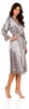 Damen Satin Morgenmantel lang mit Spitze – Kimono Produktbild-Vorschau 2