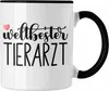 Trendation - Bester Tierarzt Geschenk Tasse Geschenkideen Produktbild-Vorschau 1