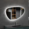 Asymmetrischer Spiegel - warmweiß/kaltweiß - 90W und 90 cm Produktbild-Vorschau 1