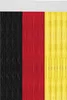 Flauschvorhang 100x220cm ( Schwarz-Rot-Gelb ), perfekter Produktbild-Vorschau 1