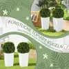 2er-Set Künstlicher Eukalyptuskugeln 65 cm Kunstpflanze mit Produktbild-Vorschau 4