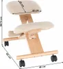 Kondela Ergonomischer Kniestuhl Groko - Creme / Buche Produktbild-Vorschau 20