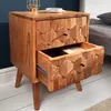 Nachttisch MYSTIC LIVING 56cm Akazienholz Produktbild-Vorschau 4