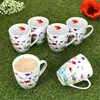 lot de 6 tasses à café Marie 320ml tasses en porcelaine 6 Voir les images du produit 3