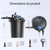 Wiltec CPF-10000 Filtre de bassin à pression avec Voir les images du produit 3
