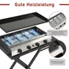 FCH Gasgrill  Tragbarer 4 Brennern 9.6 kW Grill klappbar, Produktbild-Vorschau 4